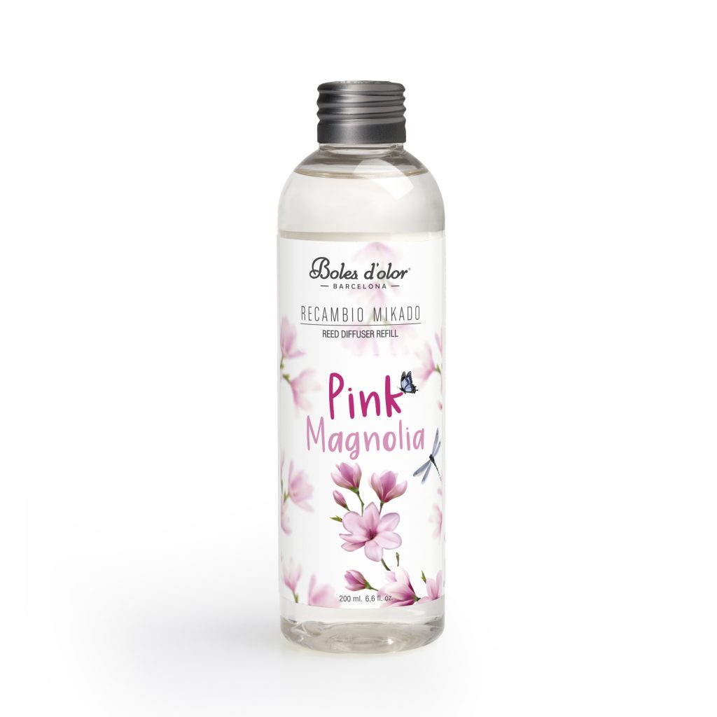 Pink Magnolia - Recambio de Mikado 200ml - Boles d'olor