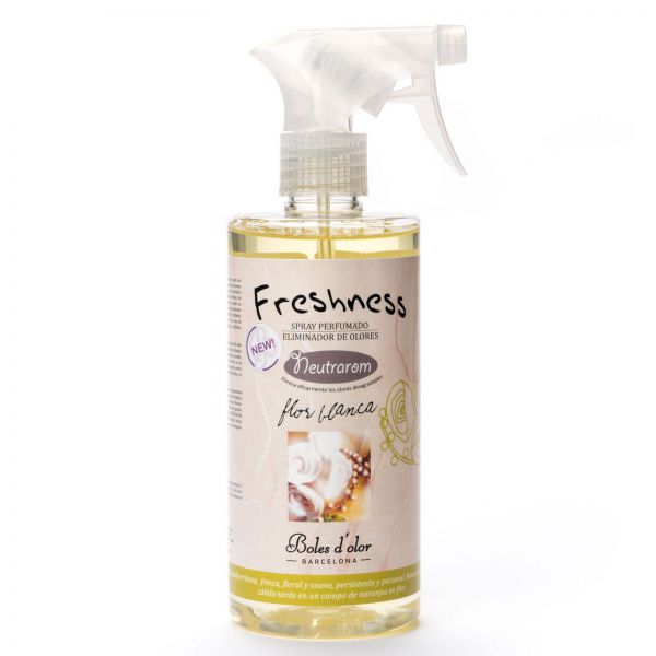 Spray Eliminador de Olores 500ml. aroma Flor Blanca