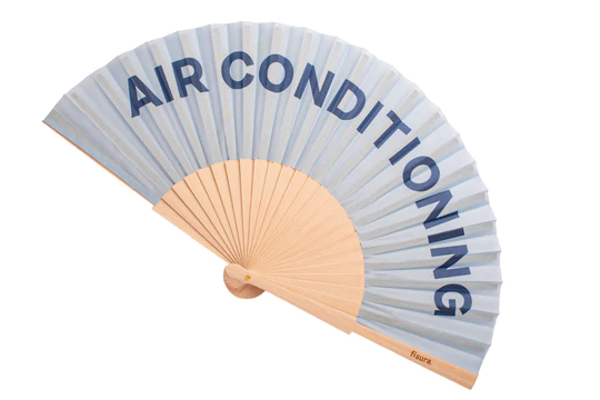 Abanico AIR CONDITIONING (Azul) - Fisura