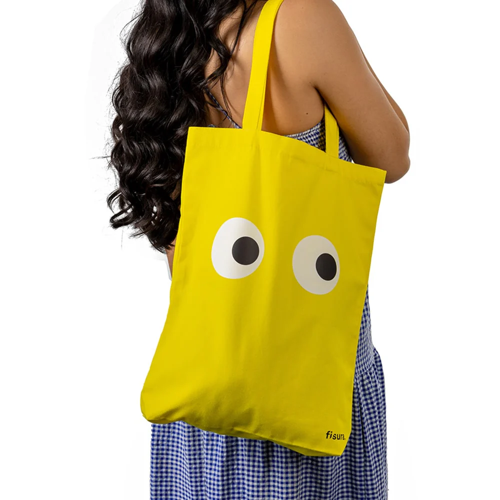 Tote Bag Ojos Amarillo - Fisura 2