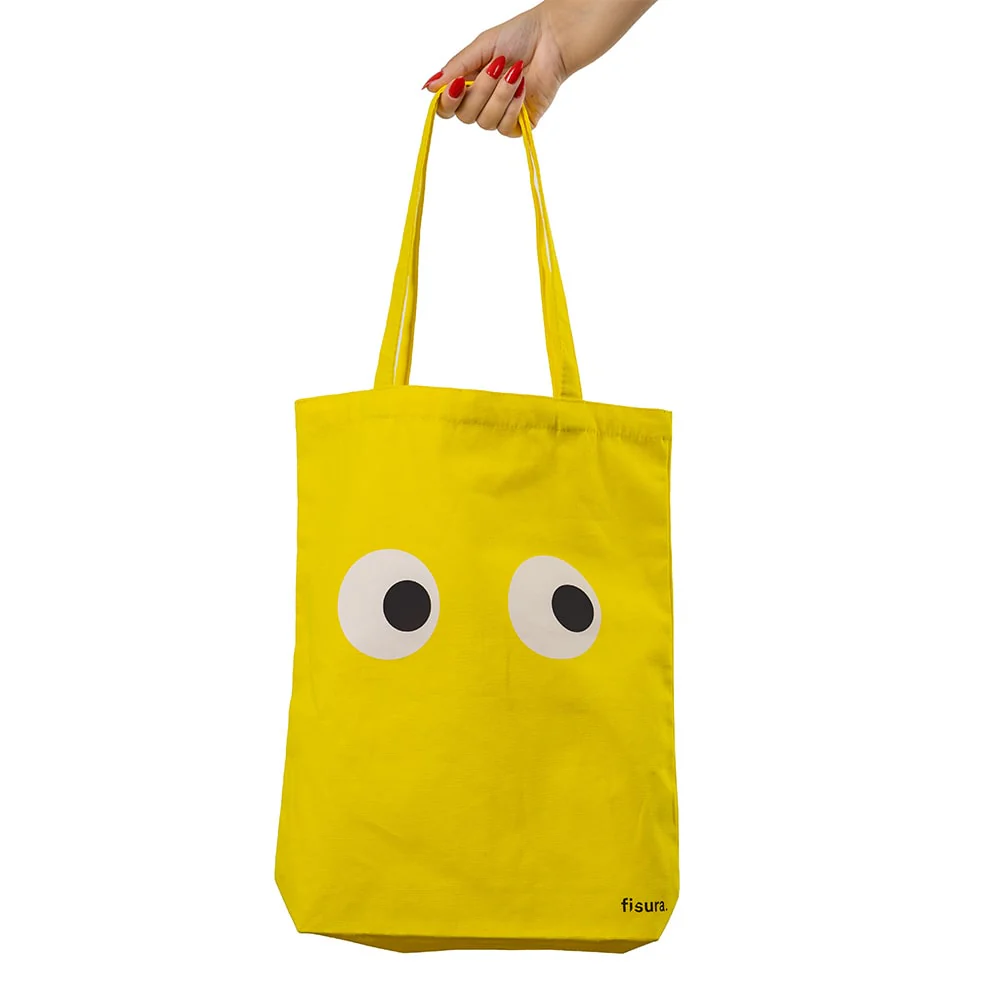 Tote Bag Ojos Amarillo - Fisura