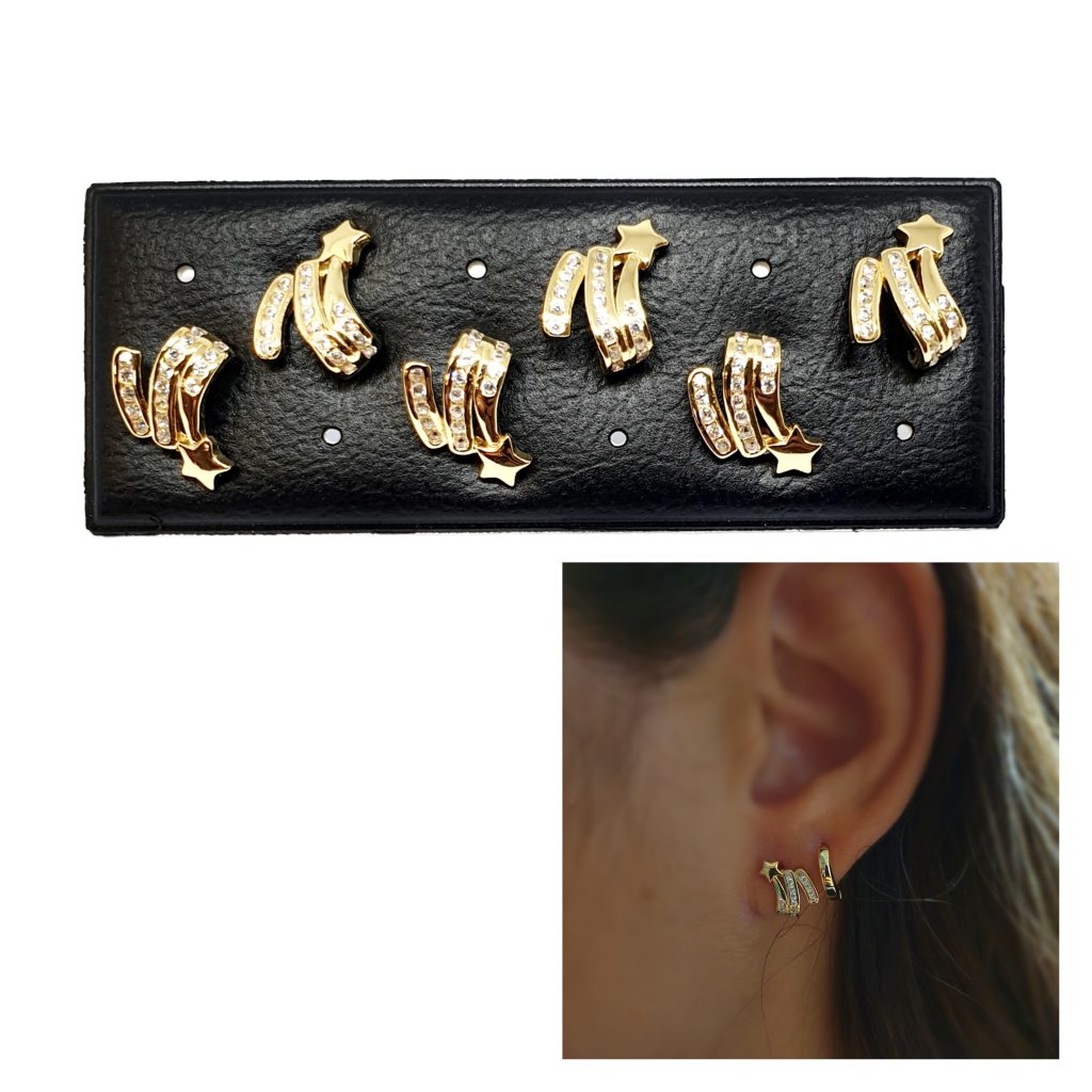 Pendientes DESTELLO Dorado - Thäiba