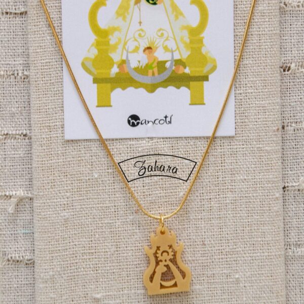 Gargantilla Pequeña Virgen de Criptana