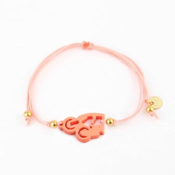 Pulsera Hilo Santa Ana Salmon
