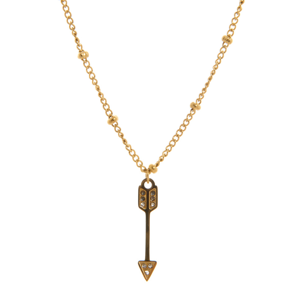 set colgante y pendiente flecha dorado (3) set colgante y pendiente flecha dorado (3)