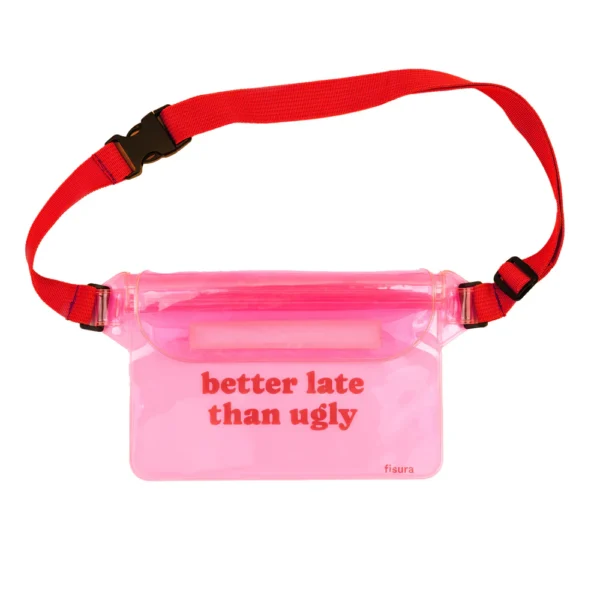 Riñonera Estanca Más vale tarde que fea Fisura