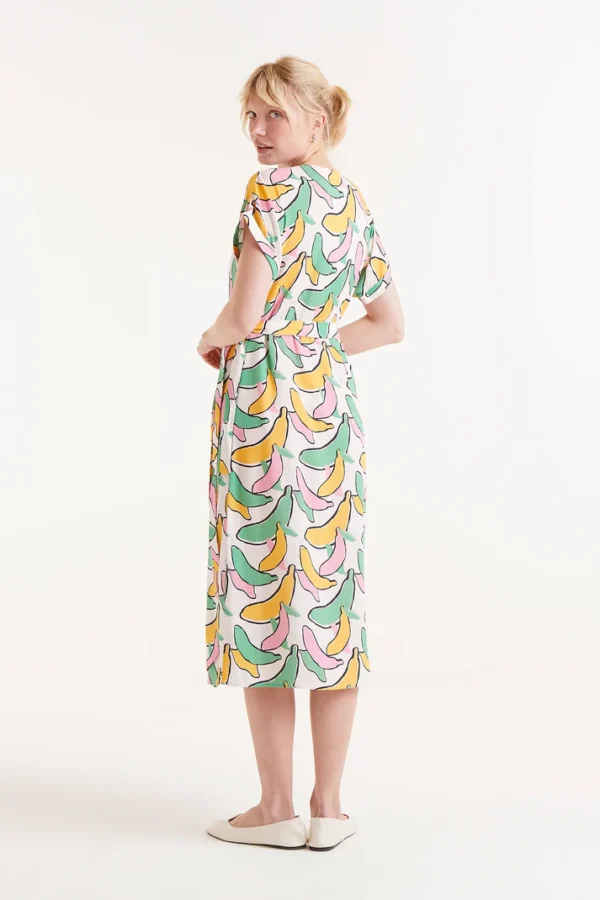 Vestido Midi LENZING™ ECOVERO™ Banana Compañía Fantástica 3