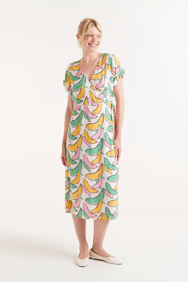 Vestido Midi LENZING™ ECOVERO™ Banana Compañía Fantástica