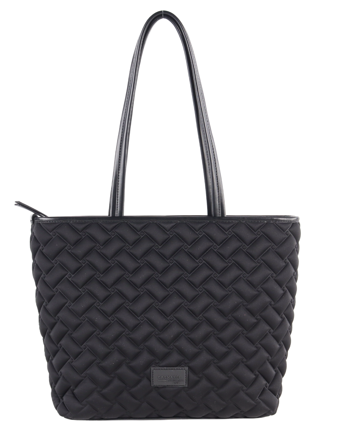 Maxi Shopper Emboss Negro Cacharel Maxi Shopper Emboss Negro Cacharel