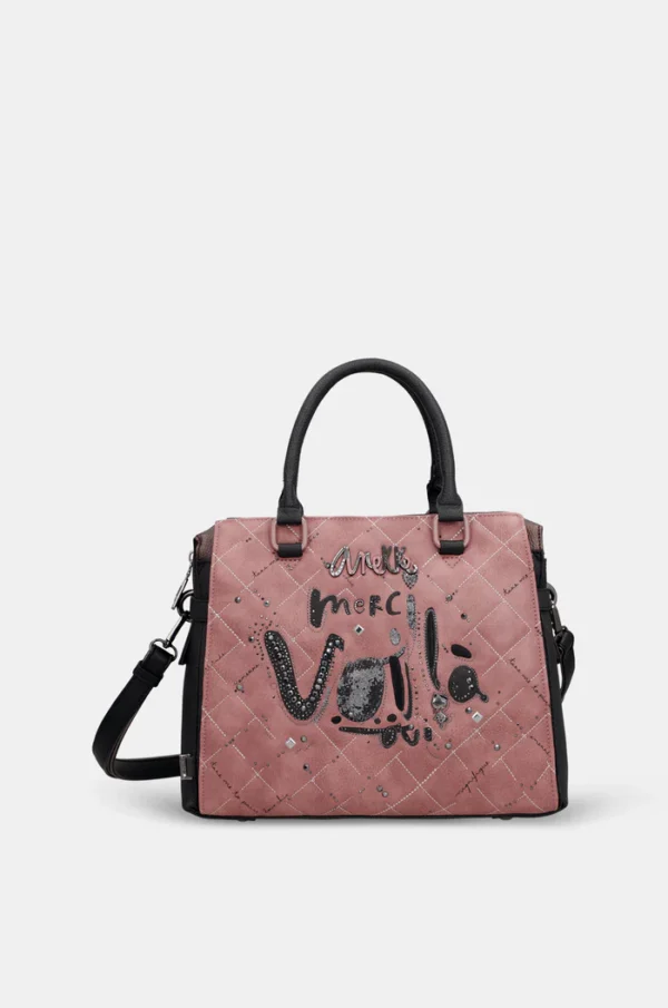 bolso asa corta bandolera parisian anekke