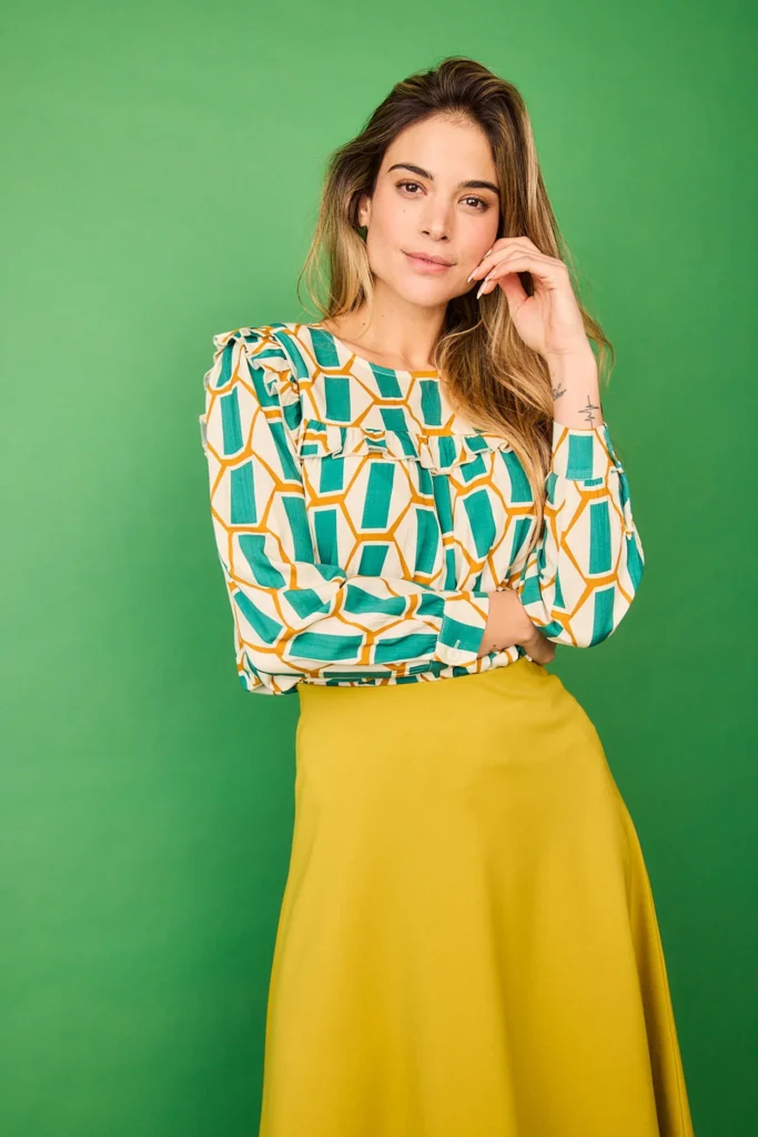 camisa meseta verde smile 2