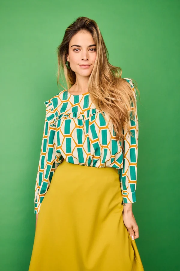 camisa meseta verde smile 3
