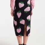 falda midi morango 3