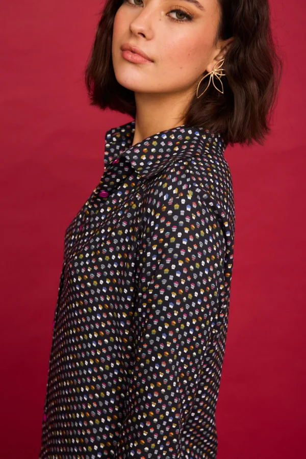 vestido corto baya negra smile 2