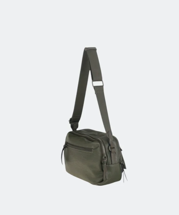 bandolera cremallera kaki 2