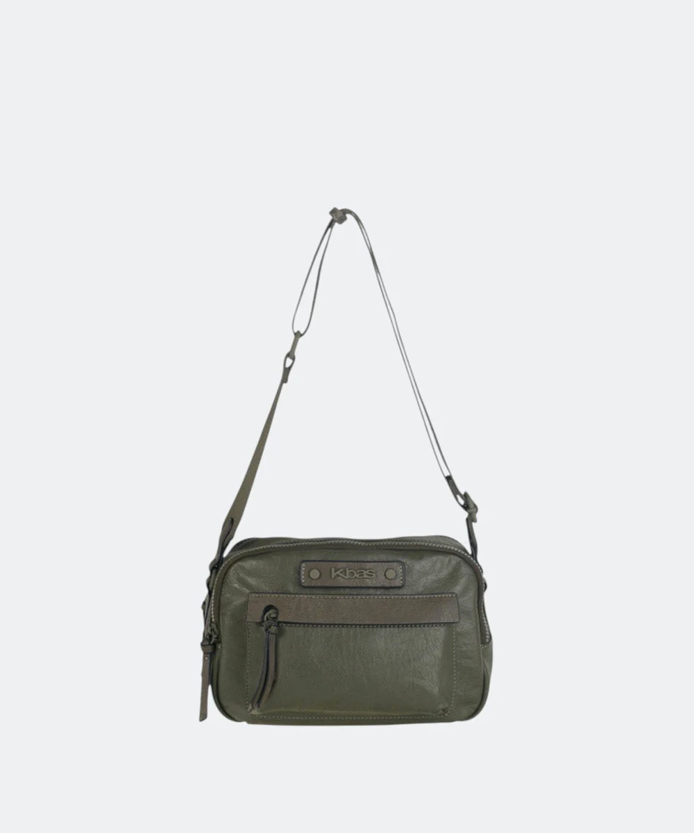 bandolera cremallera kaki bandolera cremallera kaki