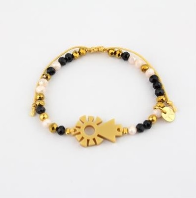 virgen del pilar pulsera colorines