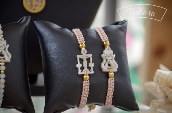 PULSERAS NIÑO NIÑA COMUNIÓN CRISTO Y VIRGEN (2)